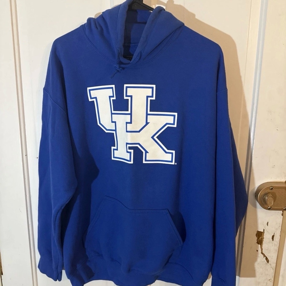 University of Kentucky Hoodie  College Basketball Wildcats 90s Mens Large